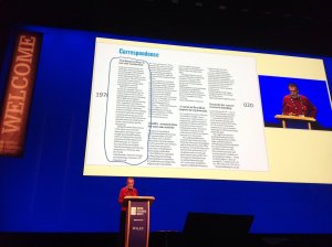 Ken Thompson presenting 12 Months of Ecology