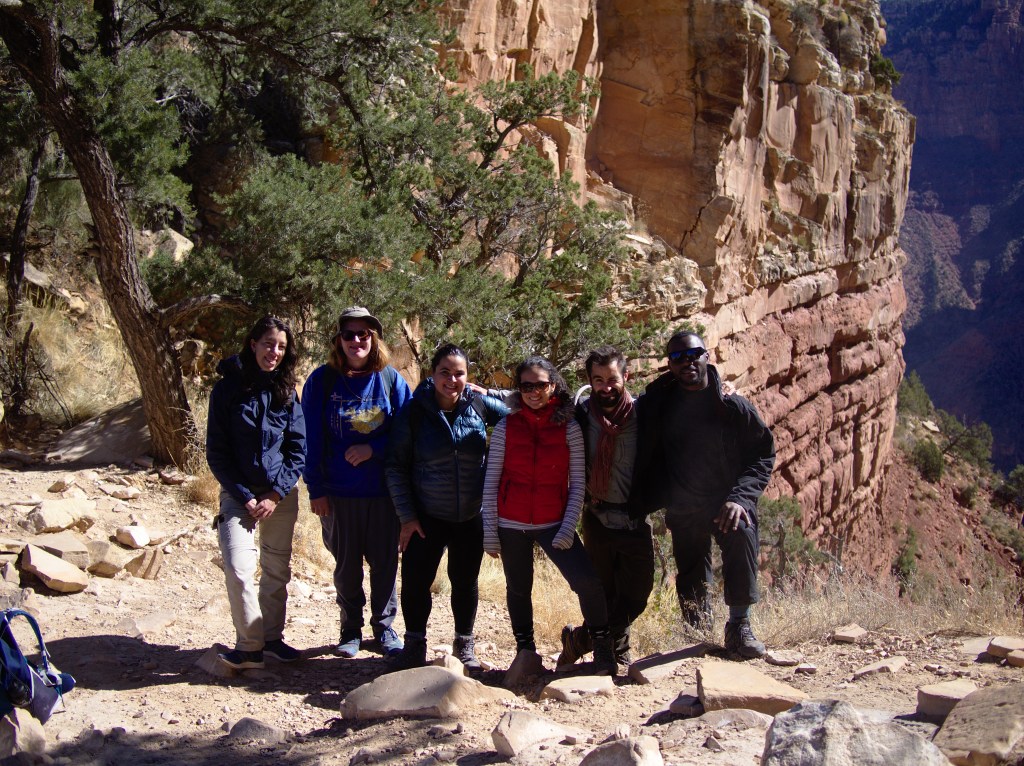 Hiking in Grand Canyon with the Macrosystem Ecology Laboratory