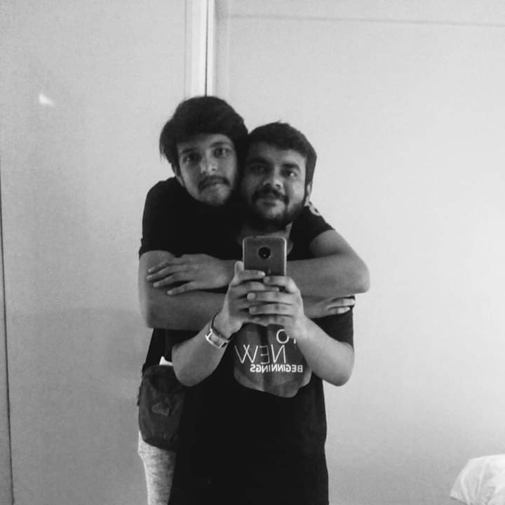 Me and my partner Swakshadip.