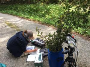 Margaux Didion-Gency at the Lago di Nambino, Italy.