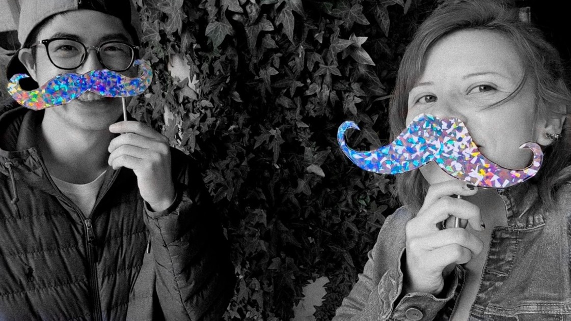 Laura (She/her) and Leslie (He/him) are PhD students of the Stuart-Fox lab